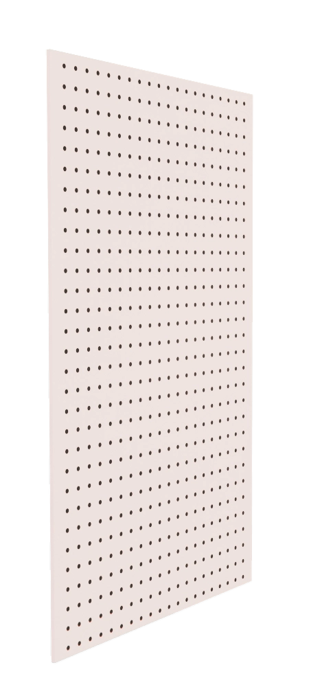 Panel yeso fonoabsorbente perforado